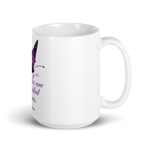 Purple Butterfly Mug