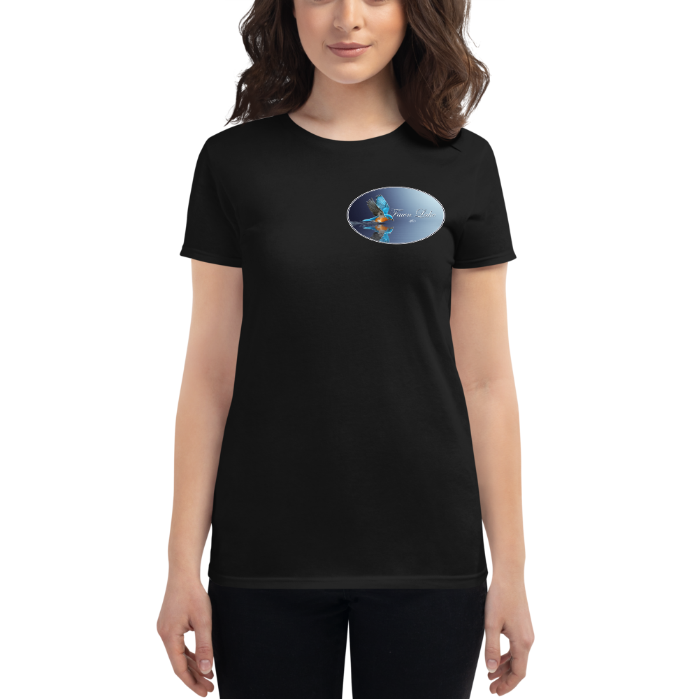 Women's Short Sleeve Fawn Lake Bluebird T-shirt