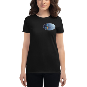 Women's Short Sleeve Fawn Lake Bluebird T-shirt