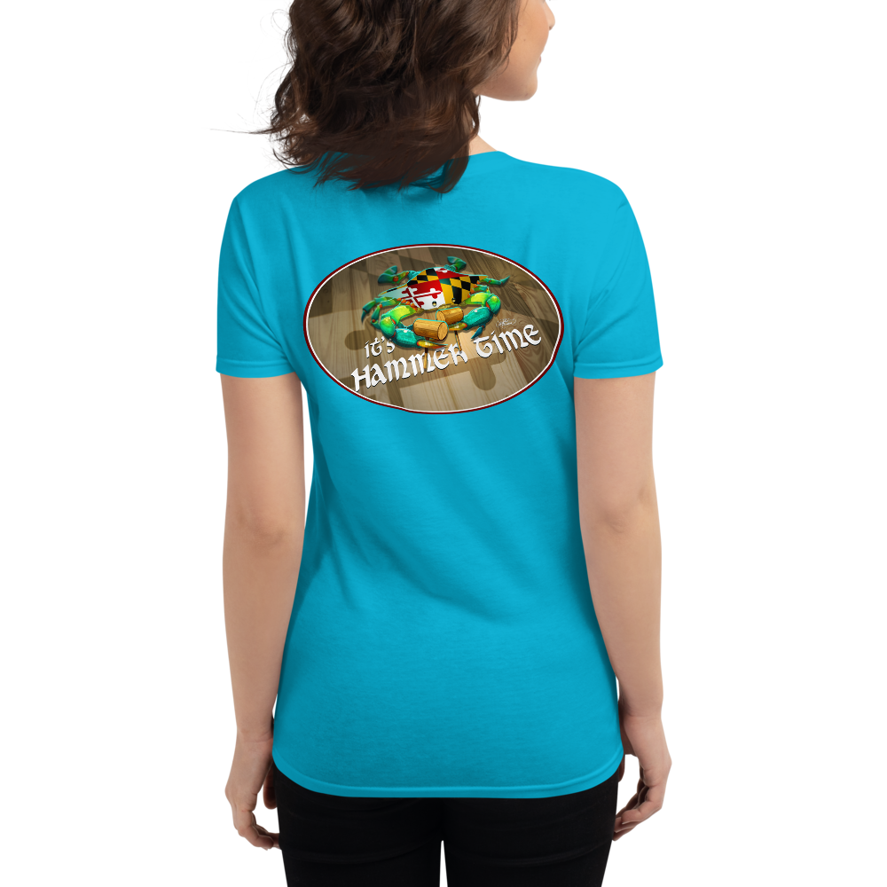 Women's Short Sleeve Maryland Crab T-shirt