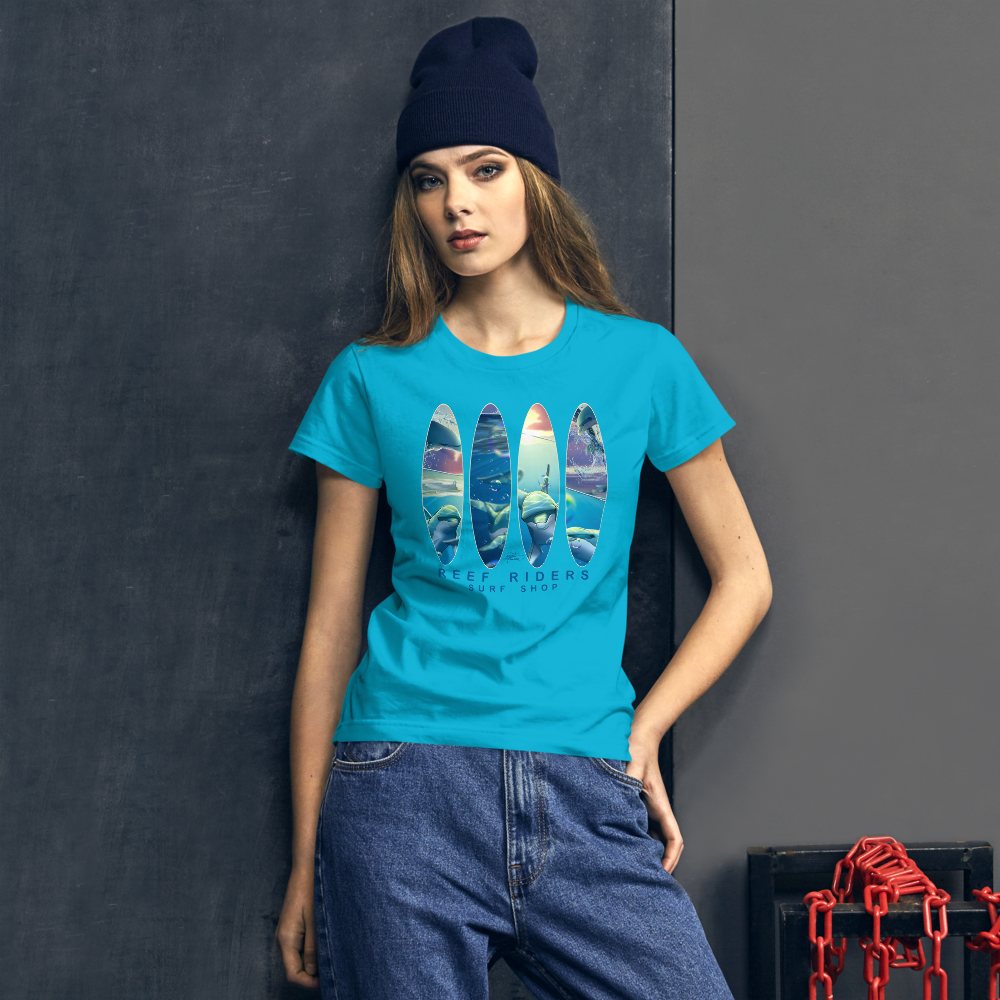 Women's short sleeve Reef Riders T-shirt