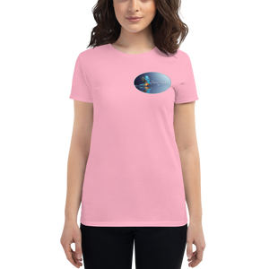 Women's Short Sleeve Fawn Lake Bluebird T-shirt