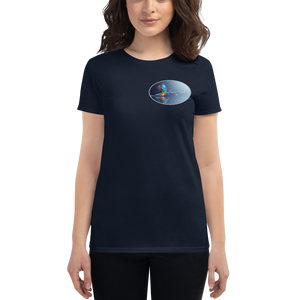 Women's Short Sleeve Fawn Lake Bluebird T-shirt