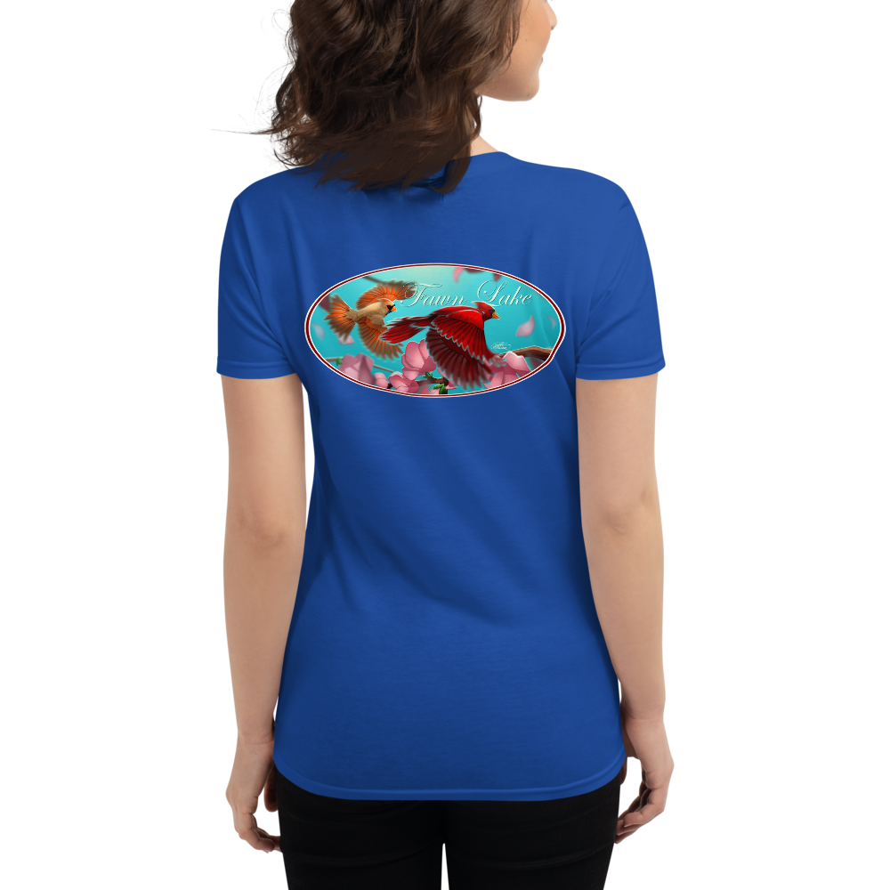 Women's Short Sleeve Fawn Lake Cardinals T-shirt