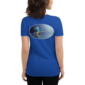 Women's Short Sleeve Fawn Lake Bluebird T-shirt