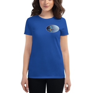 Women's Short Sleeve Fawn Lake Bluebird T-shirt