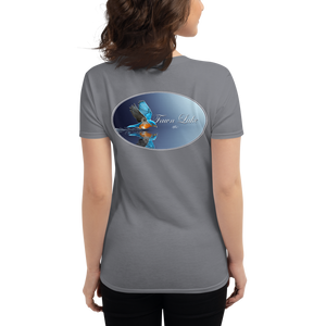 Women's Short Sleeve Fawn Lake Bluebird T-shirt