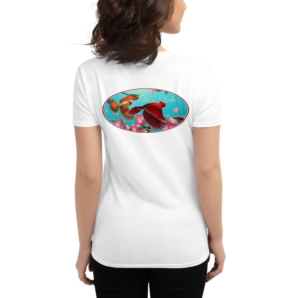 Women's Short Sleeve Fawn Lake Cardinals T-shirt