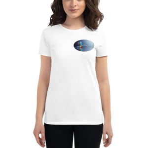 Women's Short Sleeve Fawn Lake Bluebird T-shirt