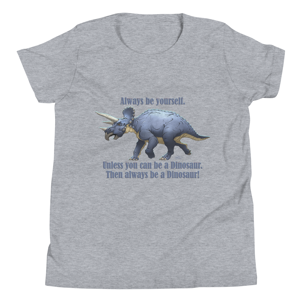 Youth Short Sleeve Triceratops T-Shirt