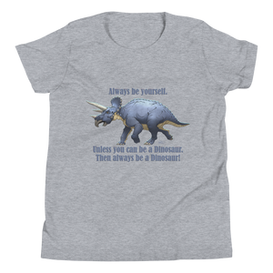 Youth Short Sleeve Triceratops T-Shirt