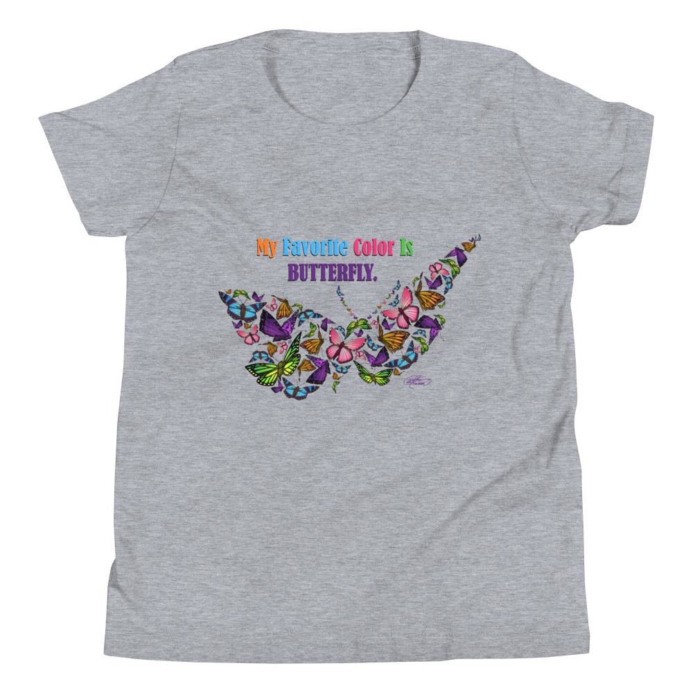 Youth Short Sleeve Social Butterfly T-Shirt