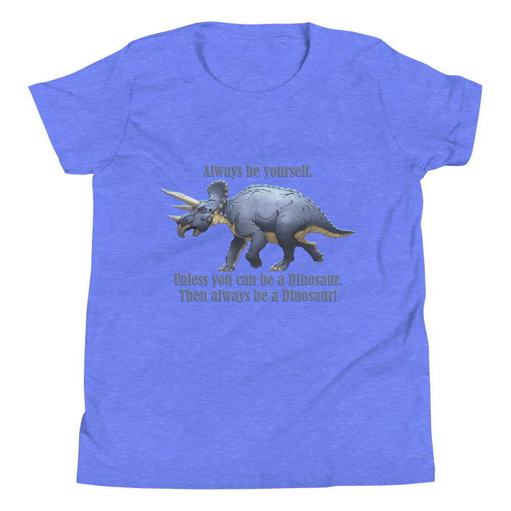 Youth Short Sleeve Triceratops T-Shirt