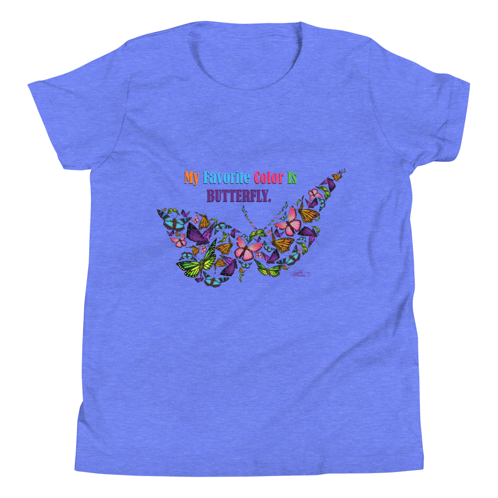 Youth Short Sleeve Social Butterfly T-Shirt