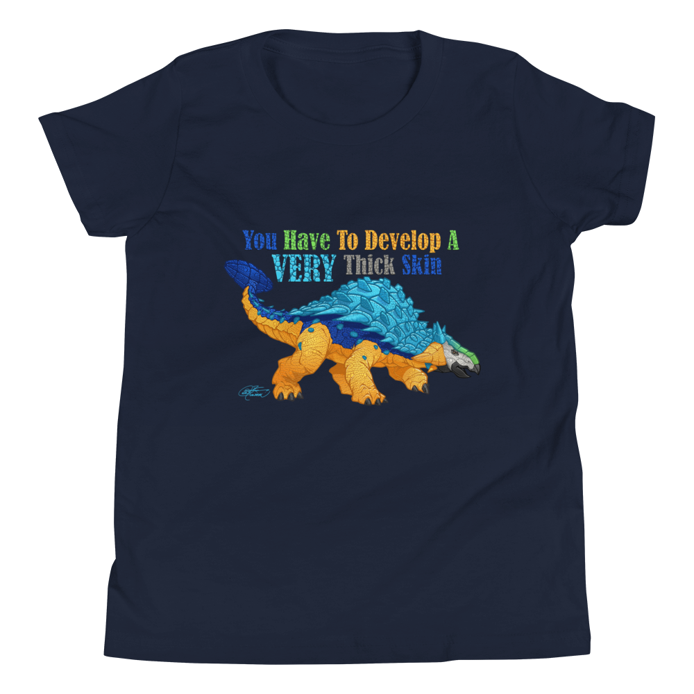 Youth Short Sleeve Ankylosaurus T-Shirt