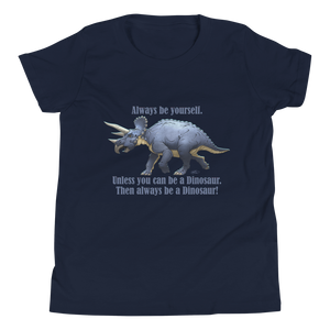 Youth Short Sleeve Triceratops T-Shirt