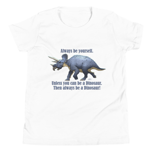 Youth Short Sleeve Triceratops T-Shirt