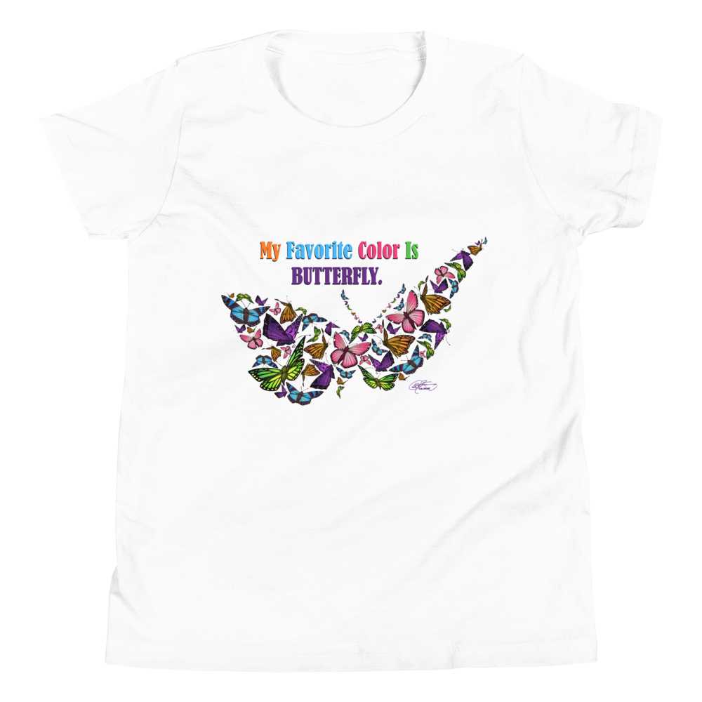 Youth Short Sleeve Social Butterfly T-Shirt